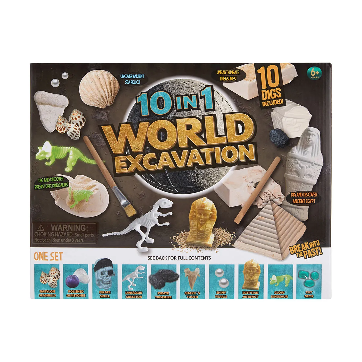 10 in 1 World Excavation Kit for Ages 6  Educational