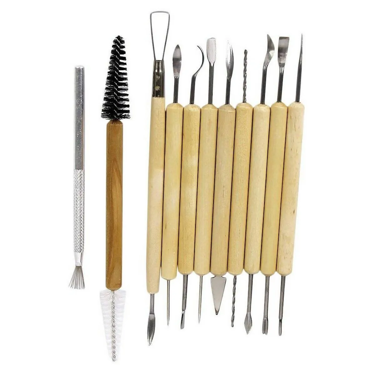 11 pcs Pottery Clay Sculpture Carving Tool Set