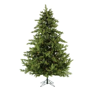 12-Ft. Woodside Pine Christmas Tree with Clear Smart Lighting and EZ Connect By Fraser Hill Farm