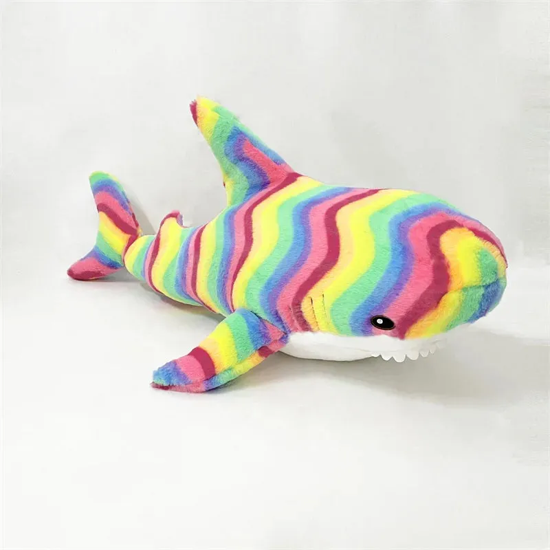 140cm Giant Cute Shark Plush Toy Soft Stuffed Speelgoed Animal Reading Pillow for Birthday Gifts Cushion Doll Gift For Children