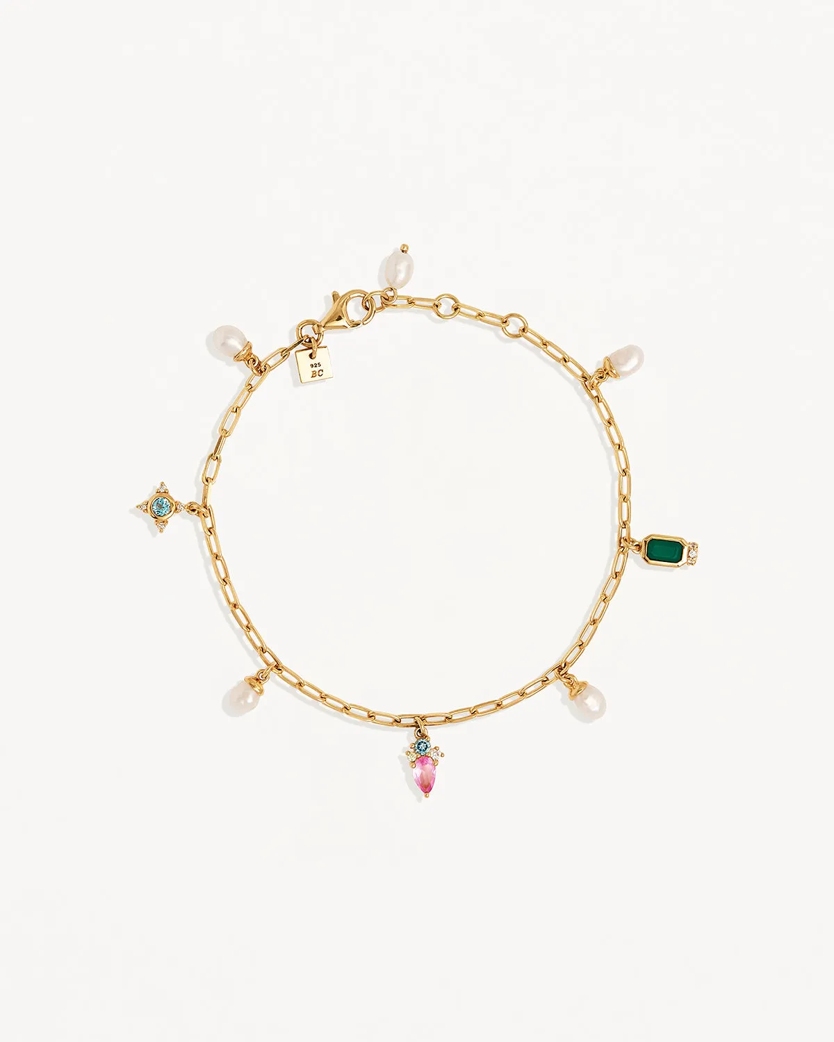 18k Gold Vermeil Connect to the Universe Bracelet