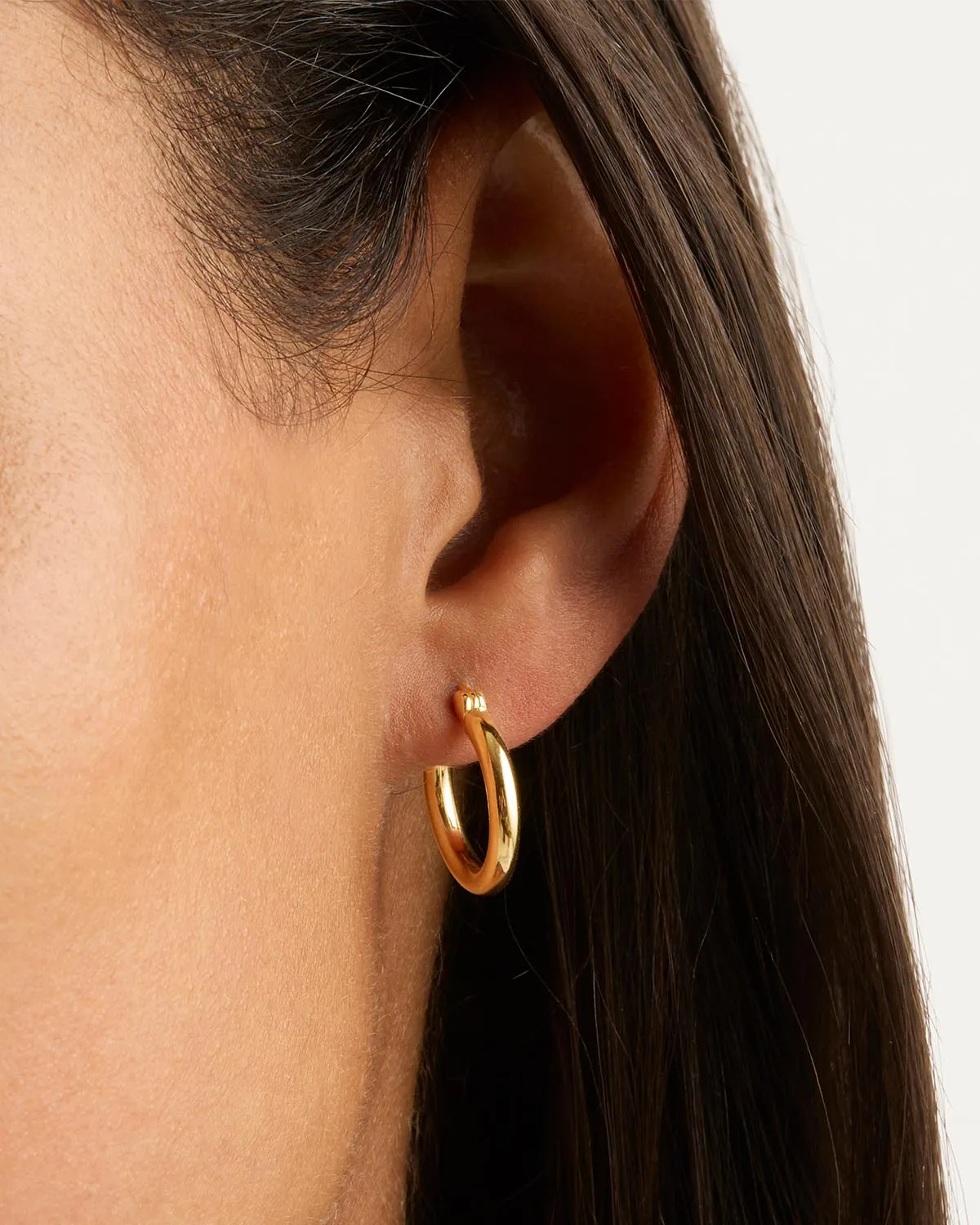 18k Gold Vermeil Sunrise Small Hoops