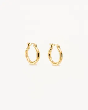 18k Gold Vermeil Sunrise Small Hoops