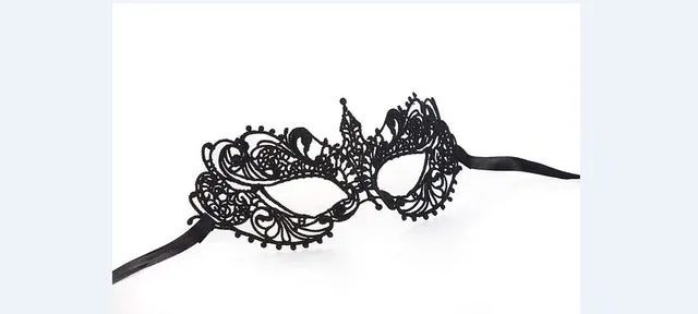 1PCS Black Women Sexy Lace Eye Mask Party Masks For Masquerade Halloween Venetian Costumes Carnival Mask For Anonymous Mardi