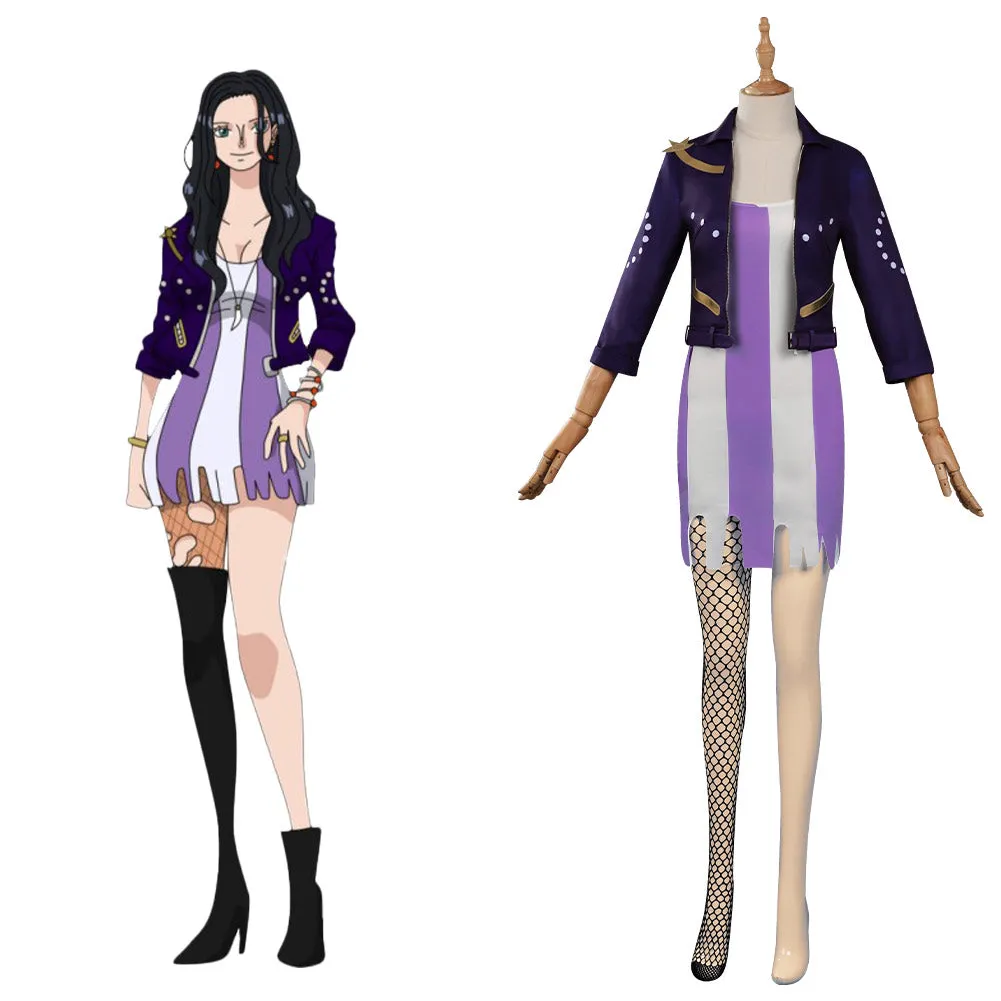 2022 ONE Piece: Red Nico Robin Cosplay Costume