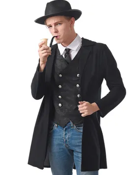 Dapper 1920s Mens Gentleman Costume - Sophisticated Vintage-Inspired Attire