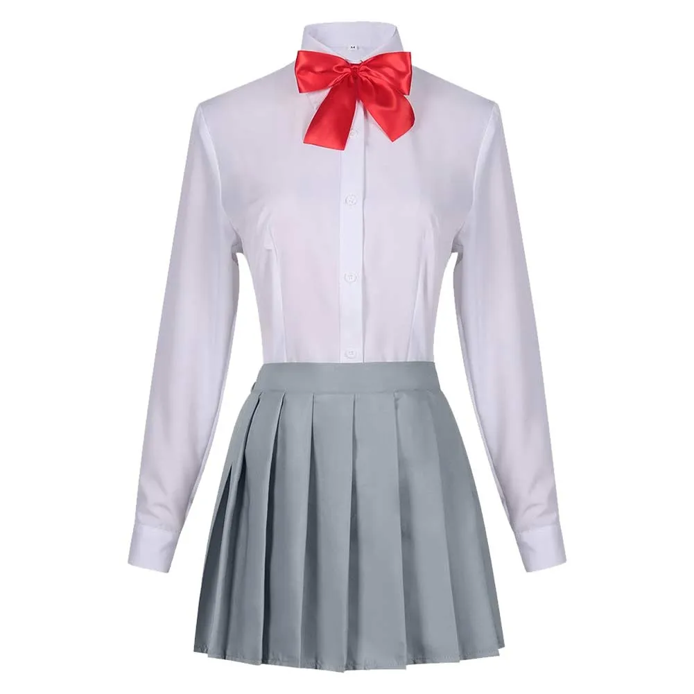 2.5 Dimensional Seduction(2024) Ririsa Amano JK Robe Uniforme Scolaire Cosplay Costume