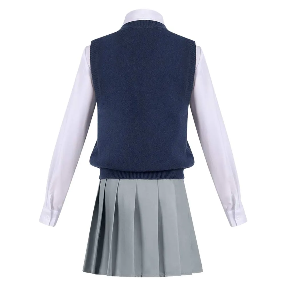 2.5 Dimensional Seduction(2024) Ririsa Amano JK Robe Uniforme Scolaire Cosplay Costume