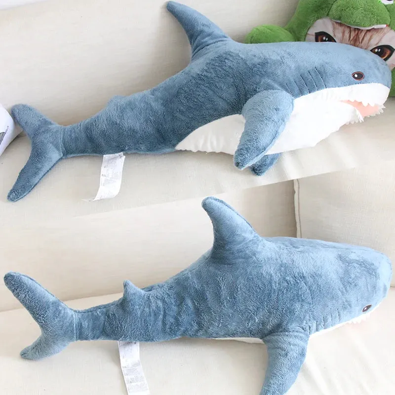 30CM mini Size Shark Plush Toy Soft Stuffed speelgoed Animal Reading Pillow for Birthday Gifts Cushion Gift For Children