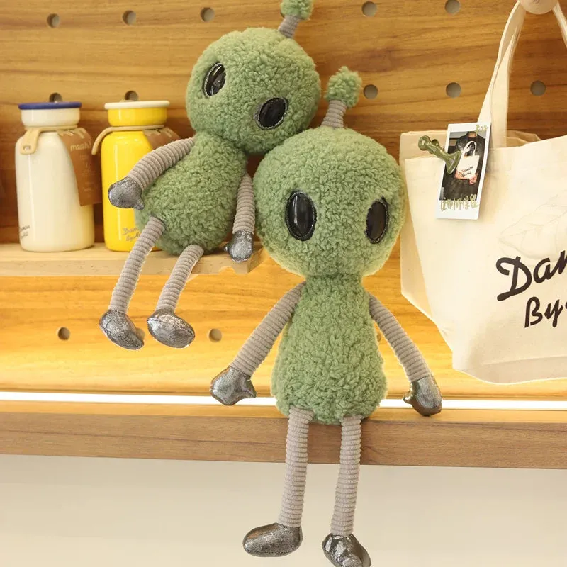 38-68CM Plush Alien Doll Soft Kids Doll Lovely Stuffed Alien Baby Sleeping Doll Cushion Xmas Gift Stuffed Animals For Children