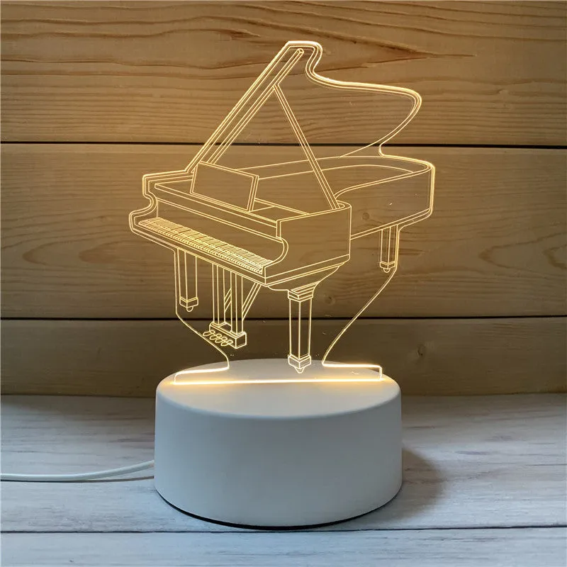 3D nightlight creative lamp