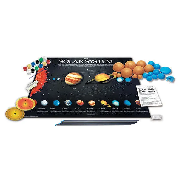 4M 3D Solar System Model Making Kit