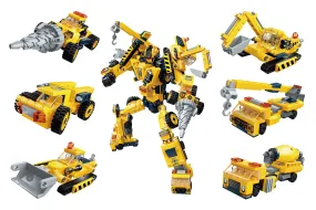 6-in-1 Transforming Engineering Fighter (6 Assorted Models)