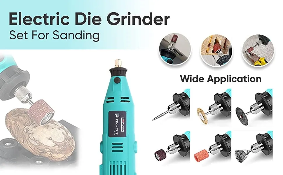 99-Pieces Multifunctional Mini Rotary Die Grinder Kit