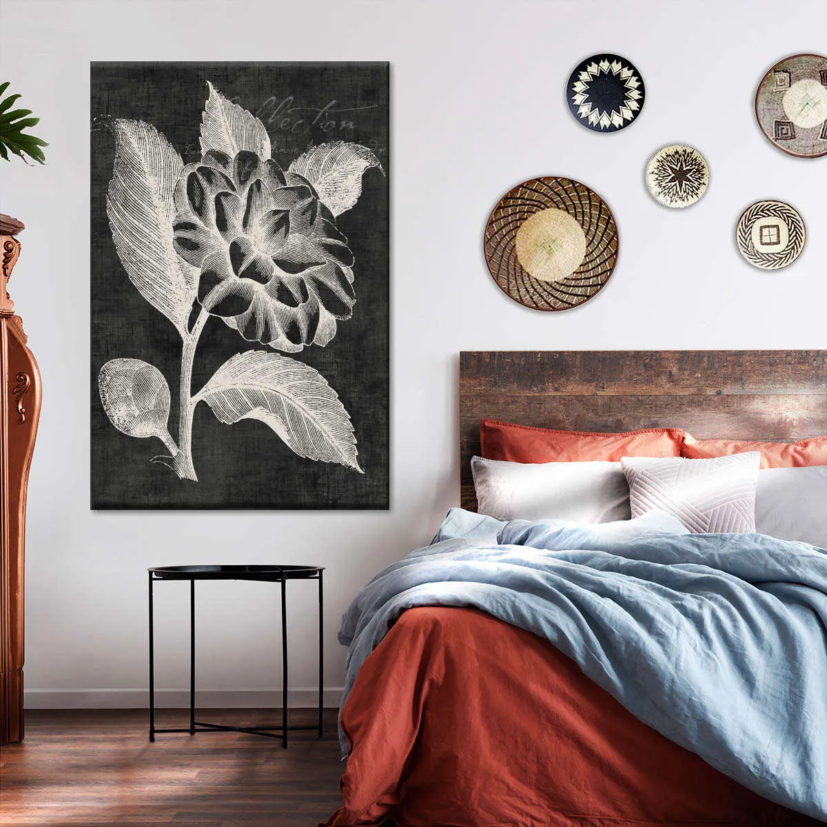 A Black Botanical II Wall Art