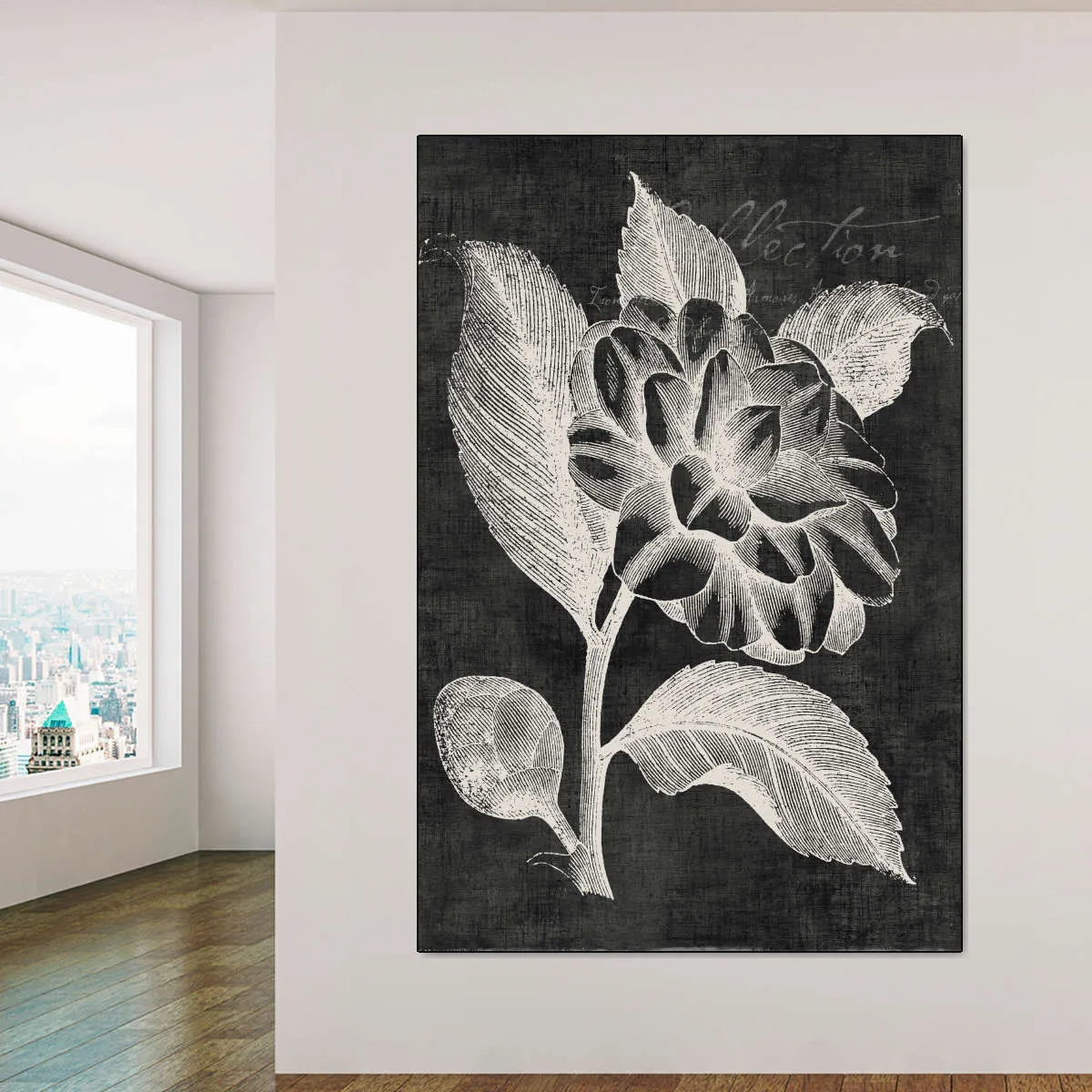 A Black Botanical II Wall Art