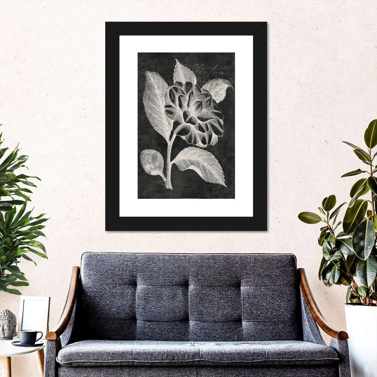 A Black Botanical II Wall Art