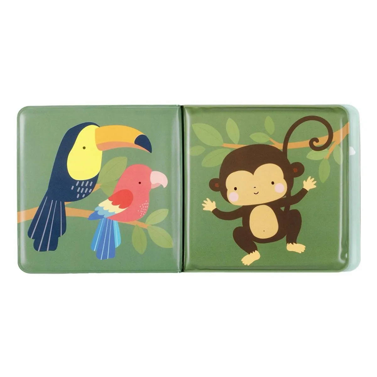 A Little Lovely Company Bath Book: Jungle Friends