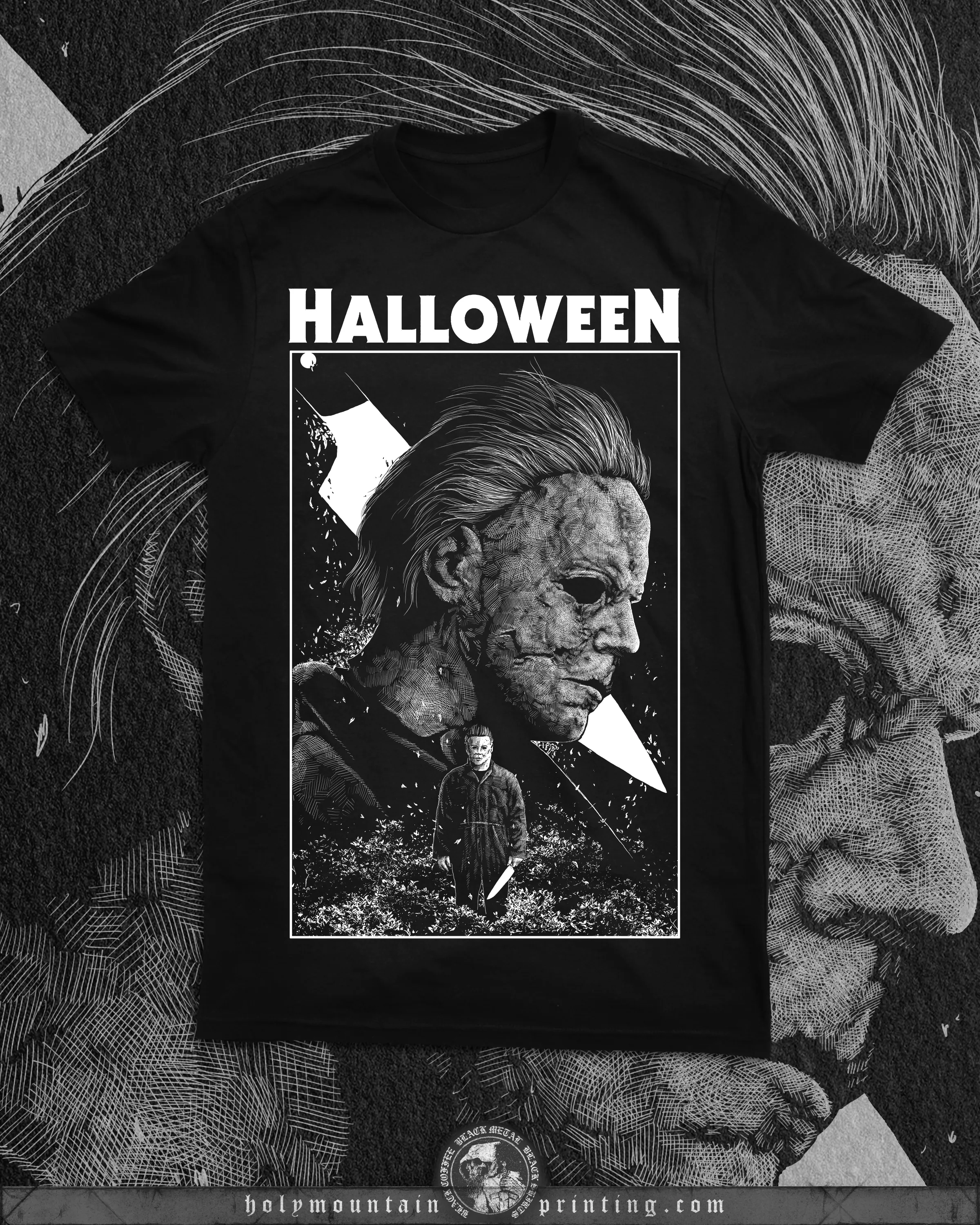 ABACROMBIE INK "HALLOWEEN" SHIRT