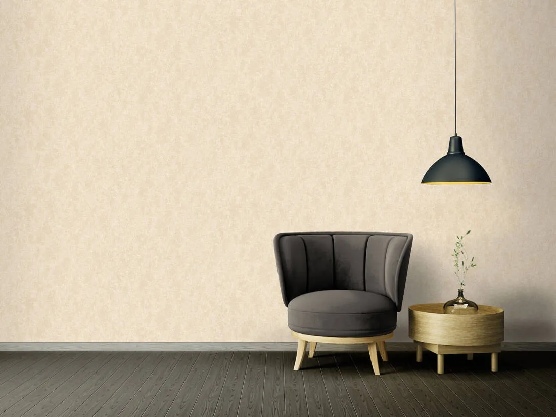 Abstract Shapes Textured Luxury Wallpaper in Beige/Metallic