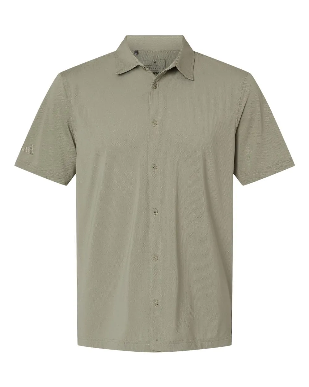 adidas - Men's Button Down Short Sleeve Shirt