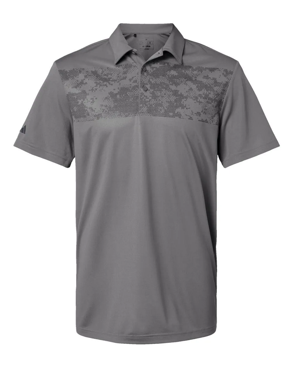 adidas - Men's Camo Chest Print Polo