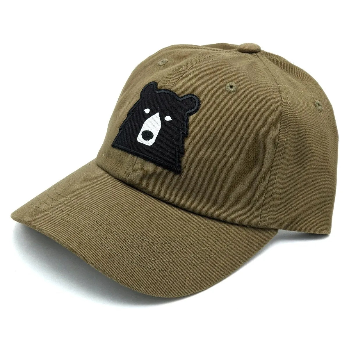 Adult Camp Hat - Peat w/Black Bear