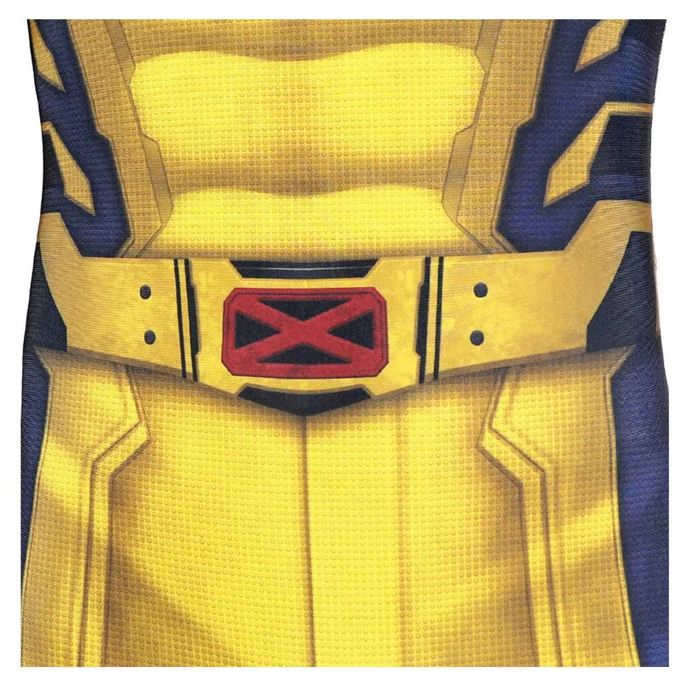 Adulte Deadpool & Wolverine(2024) Wolverine James Howlett Combinaison Sans Manche Cosplay Costume