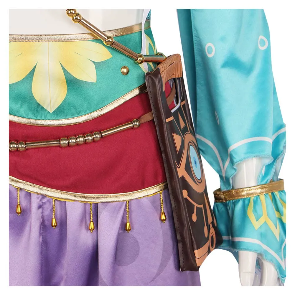 Adulte The Legend of Zelda: Breath of The Wild Gerudo Vai Link Cosplay Costume