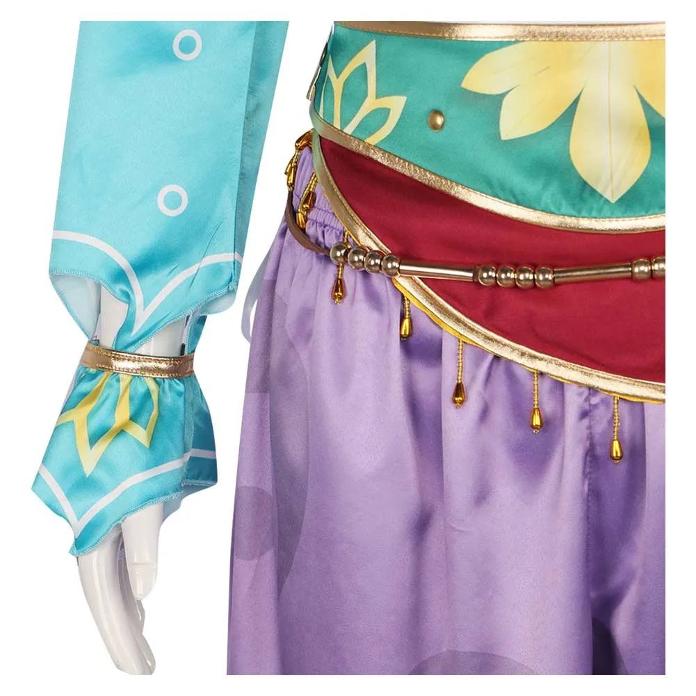 Adulte The Legend of Zelda: Breath of The Wild Gerudo Vai Link Cosplay Costume