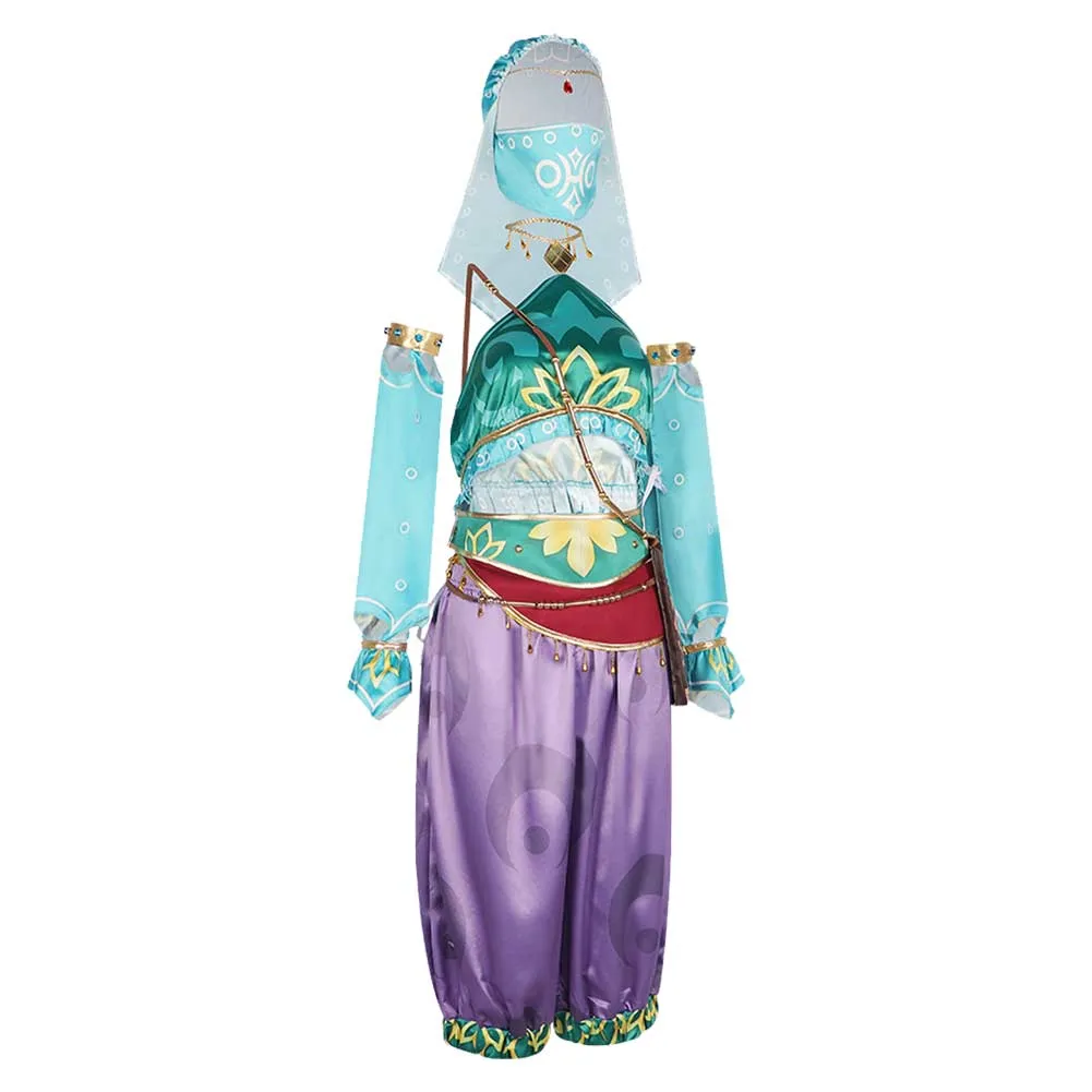 Adulte The Legend of Zelda: Breath of The Wild Gerudo Vai Link Cosplay Costume