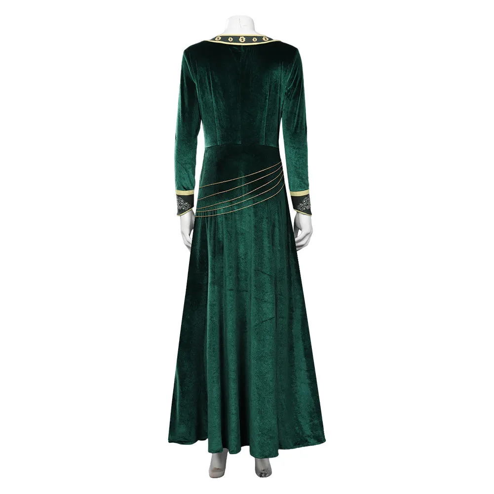 Adulte The Lord of the Rings: The Rings of Power Galadriel Femme Robe Cosplay Costume