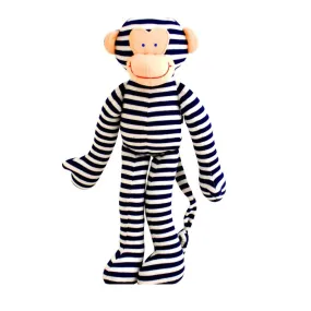 Alimrose - Monkey Rattle - Navy Stripe