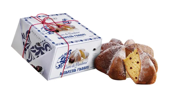 Amarena Fabbri Cherries Pandoro cake 750grams