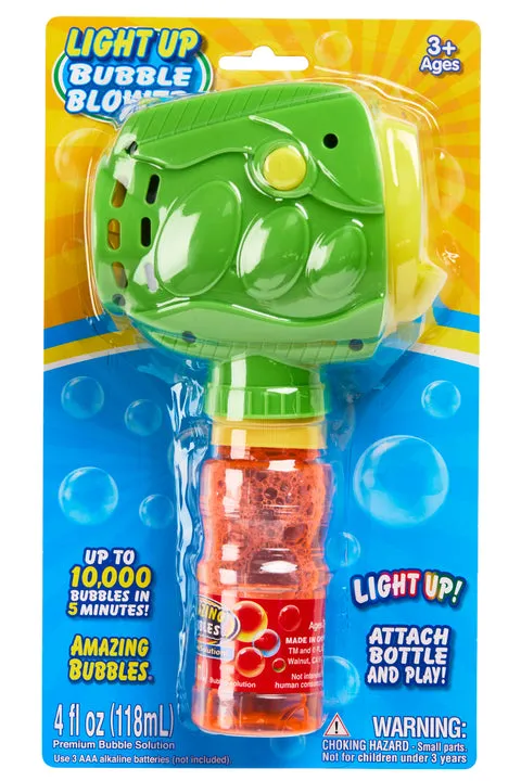 Amazing Bubbles Light Up Bubble Blaster