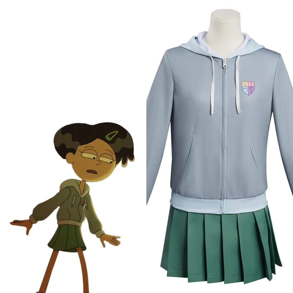 Amphibia Marcy Wu Adulte Cosplay Costume