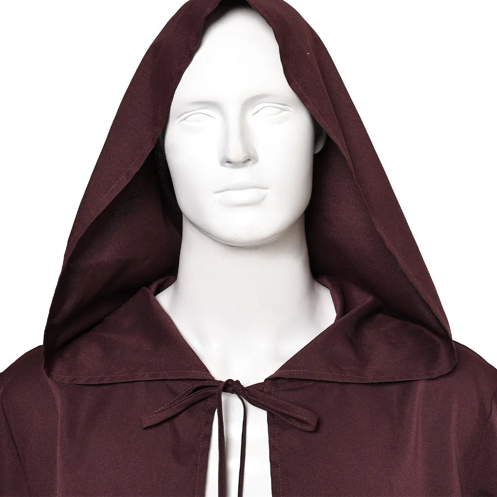 Anakin Skywalker Cape Brun Cosplay Costume