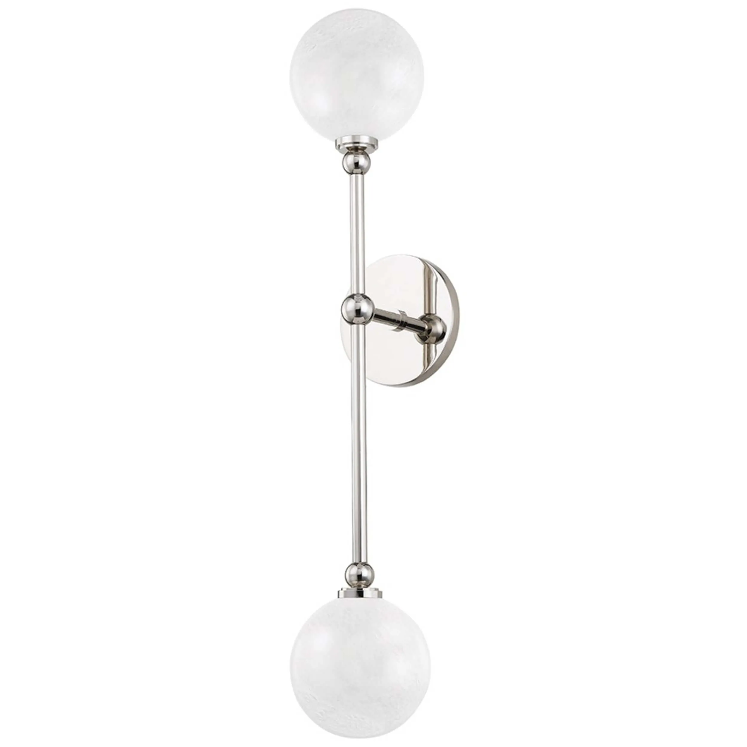 Andrews Sconce, Polished Nickel