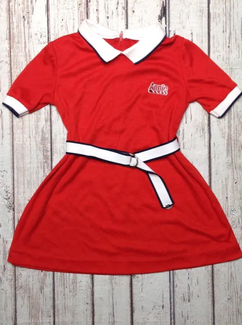 ANNIE Red & White Costume