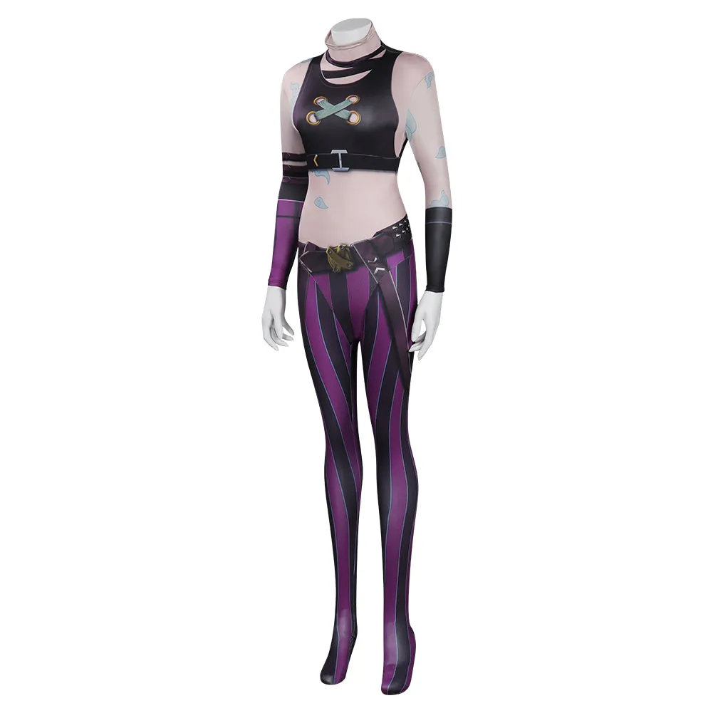 Arcane: League of Legends Jinx Cosplay Costume