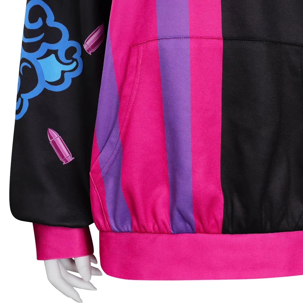 Arcane: League of Legends Jinx Sweat-shirt Cosplay Costume - Cossky