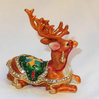 Arora Design Craycombe Trinket Box Reindeer