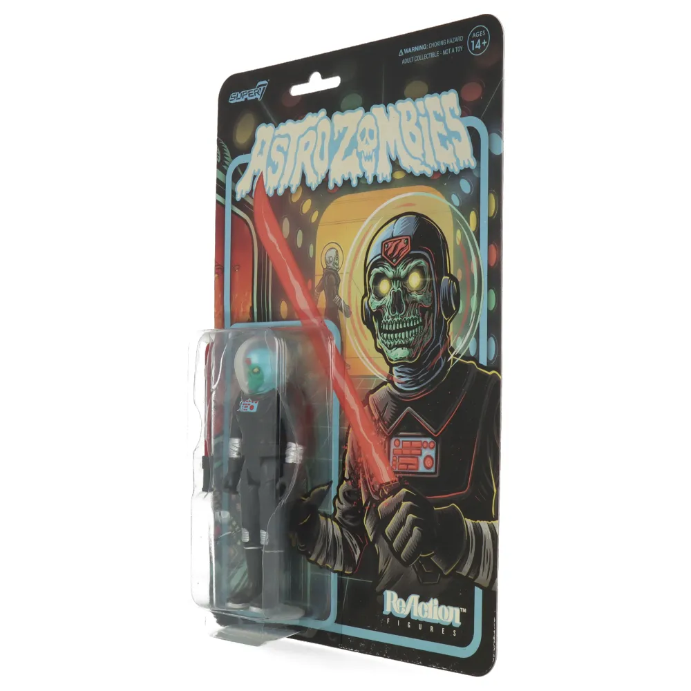 Astro Zombies - Astro Zombie (Black / Silver) - ReAction Figures