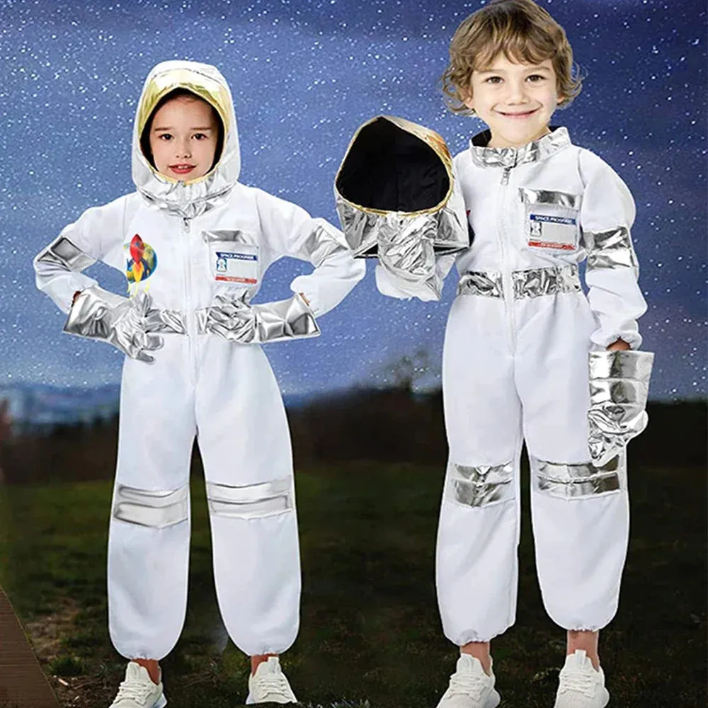 Astronaut Spaceman Space Suit Birthday Kid Costumes