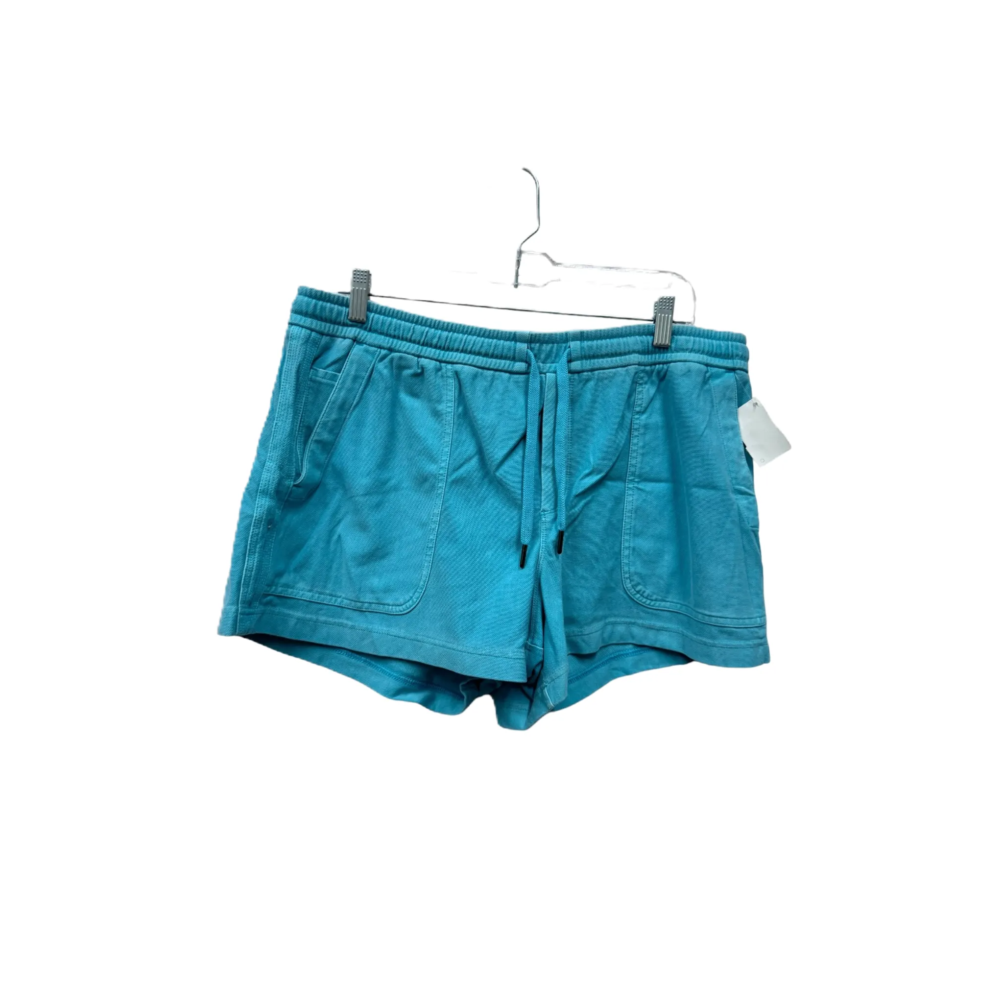 Athletic Shorts By Athleta In Teal, Size: Xl