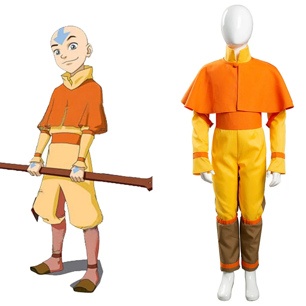 Avatar: The Last Airbender Aang Costume Enfant Cosplay Costume