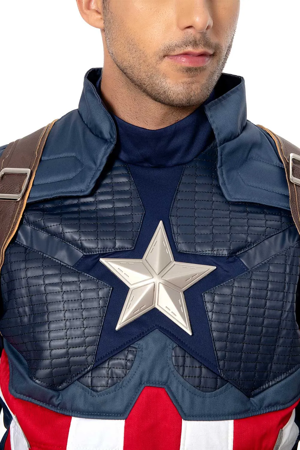 Avengers 4 Endgame Captain America Steve Rogers Cosplay Costume