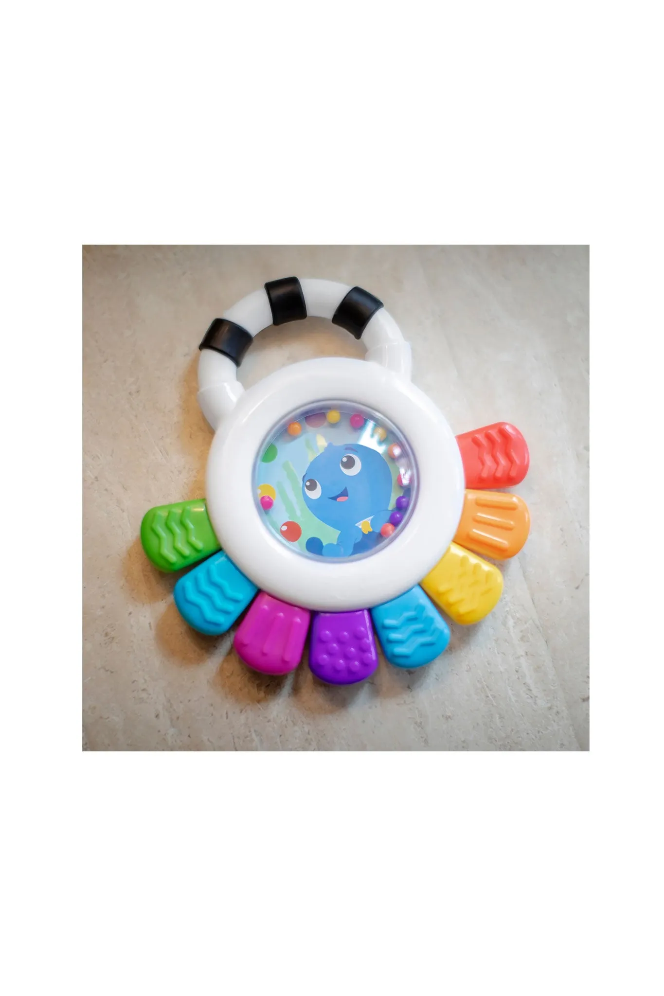 Baby Einstein Octopus Rattle & Teether Sensory