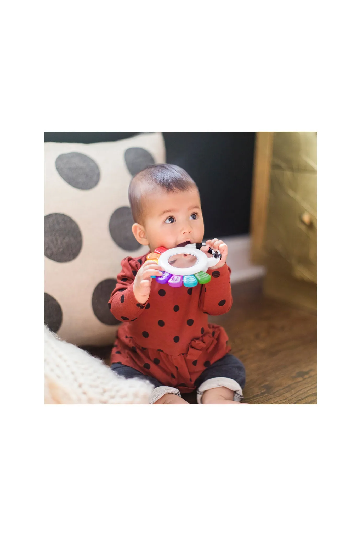 Baby Einstein Octopus Rattle & Teether Sensory