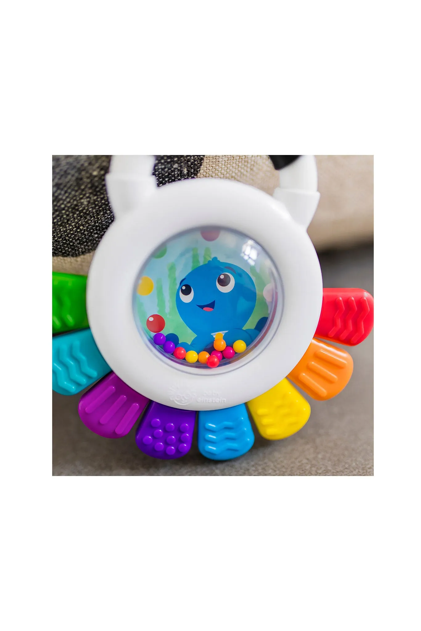 Baby Einstein Octopus Rattle & Teether Sensory